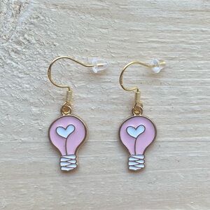 Gold Plated Edison Lightbulb Earrings